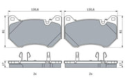bosch-brake-pads-vw-q5-front, vw-q5-2017-brake-pads-installed BOSCH Brake Pads - Front Set for VW Q5 2017 | Low-Metallic Material BOSCH Brake Pads VW Q5 2017 Front bosch-brake-pads, vw-q5-2017, car-parts, mechanics, automotive-accessories, low-metallic-brake-pads, brake-pads-front, car-maintenance, braking-system, ai-generated
