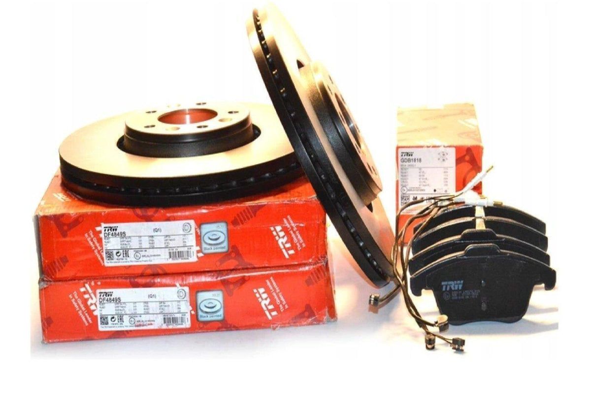 TRW Citroen C5 Front Brake Disc and Pad Set — Brake Pads