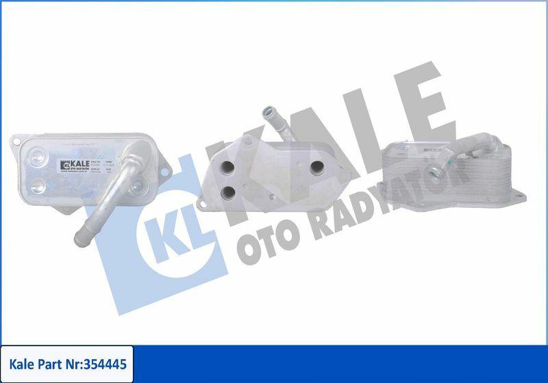 KALE Oil Cooler 354445 - Water-Cooled Aluminum Radiator for E-Series and X3 — Oil System