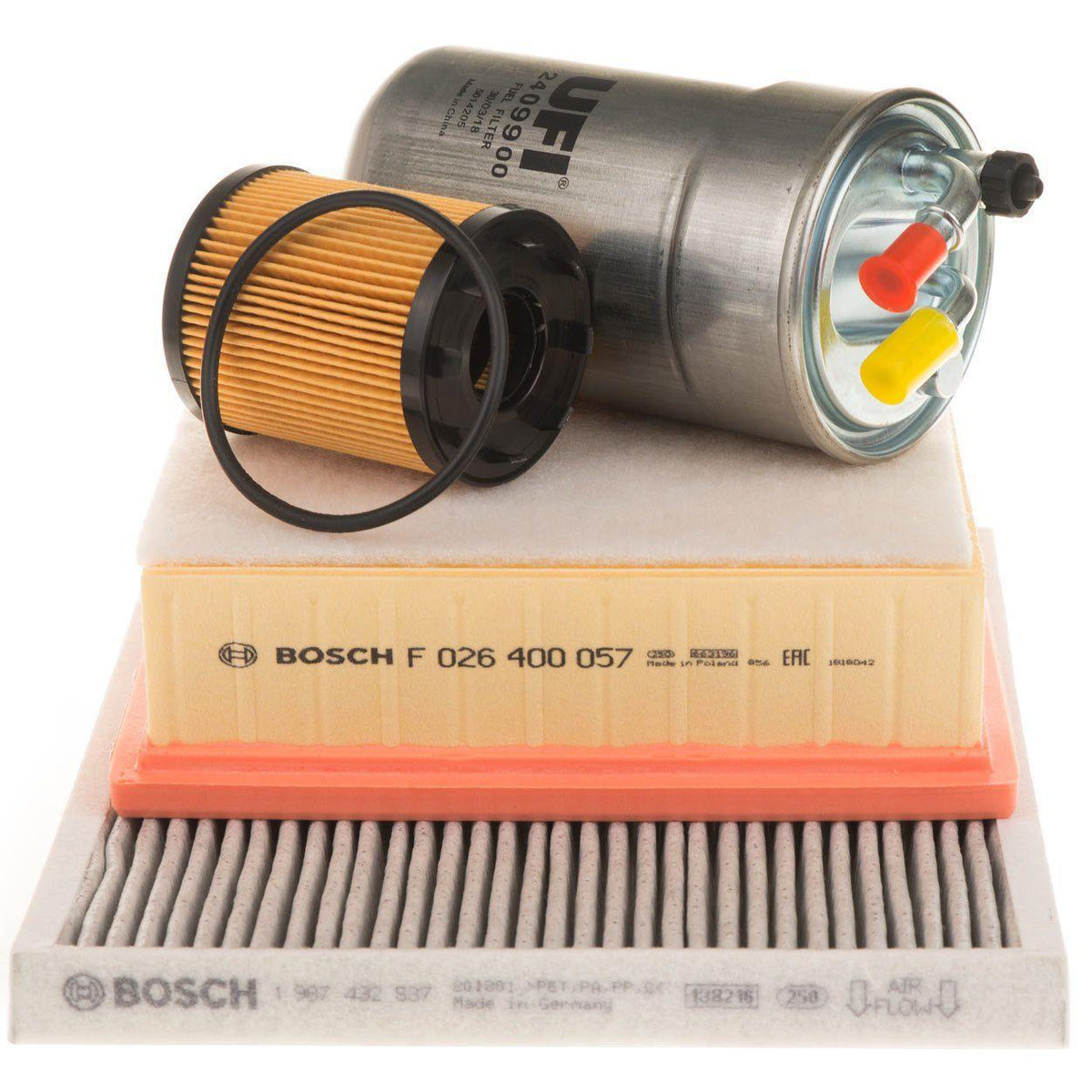 Bosch Opel Corsa D Diesel Maintenance Kit - Euro4 1.3L for 2007-2009 — Maintenance & Service Kits