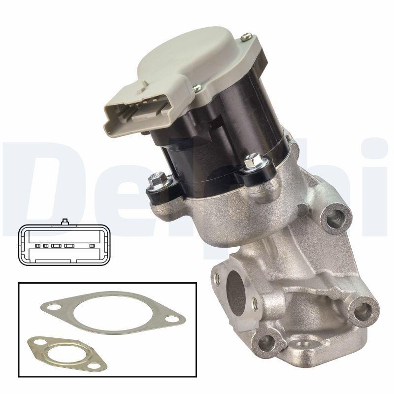 Delphi EG1063512B1 EGR Valve Citroen-Jaguar-Landrover C5-C6-Jaguar Land Rover — Emission Control