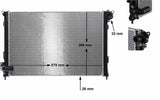 MAHLE Motor Cooling Radiator - CR983000S for Mini R50 R53 01-06 & R52 04-08 — Radiators & Fans