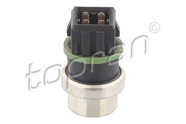 TOPRAN 103567 Coolant Temperature Sensor - Black/Green 4-Pole NTC For VW Models — Temperature Sensors & Switches