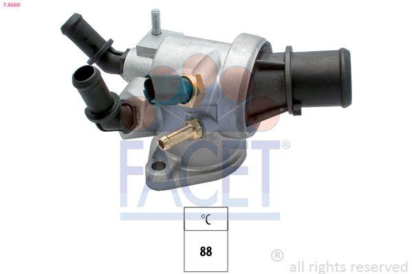 Facet 78669 Thermostat (88C) Opel Astra H Vectra C Zafira B Signum Z19dt Z19dth Alfa 159 Grande Punto Croma
