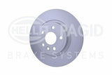 HELLA Pagid Brake Disc - 300mm, Dolu Design for Landrover Discovery Sport — Brake Rotors & Drums