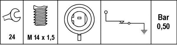 hella oil pressure switch 0.30 bar, technical specifications for hella oil pressure switch HELLA Oil Pressure Switch 0.30 Bar for Vectra, Astra, Corsa, Zafira | 12V HELLA Oil Pressure Switch - 0.30 Bar Vectra Astra Corsa hella, oil-pressure-switch, car-parts, vehicle-accessories, automotive, engine-performance, mechanics-tools, car-maintenance, oil-pressure, ai-generated
