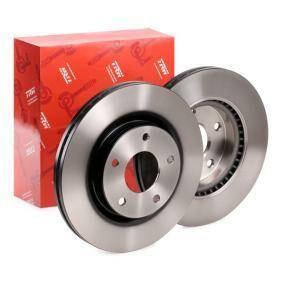 TRW DF6471 Nissan Juke Pulsar 1.5 dCi 1.6 Front Brake Disc Set — Brake Rotors & Drums
