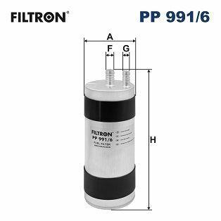 FILTRON PP991-6 Fuel Filter - Compatible with Audi A6/A7/A8 & Porsche Panamera — Fuel Delivery