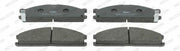ferodo fvr641 front brake pad for nissan, technical specs of ferodo fvr641 brake pad, installation example for ferodo fvr641 FERODO FVR641 Front Brake Pad - High-Performance Disk Brake Solution for Nissan D22 Td25 and Urvan | 17 mm Thick FERODO FVR641 Front Brake Pad for Nissan Vehicles ferodo, fvr641, front-brake-pad, nissan-brake-parts, car-owners, mechanics, automotive, reliable-braking, high-performance, ai-generated