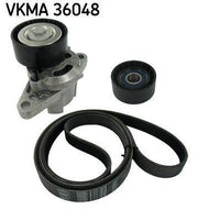 skf vkma36048 v belt kit, epdm v belt kit for laguna symbol logan SKF VKMA36048 V Belt Kit - EPDM Material for Mechanics | 71.3 in SKF VKMA36048 V Belt Kit for Laguna, Symbol, Logan v-belt-kit, skf, auto-parts, car-maintenance, mechanics, car-enthusiasts, automotive-repair, epdm-belt, engine-parts, ai-generated