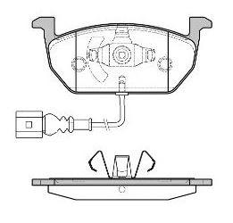 MGA 56405 Front Brake Pad-Kablolu-(VW Golf 13- Audi A3 13-16 Seat Leon 13 -) — Brake Pads