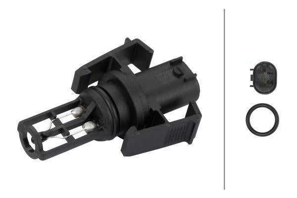 hella air temperature sensor for mercedes, 2-pole socket connection air temperature sensor HELLA Air Temperature Sensor - Precision for Mercedes Cars | 6PT009109-291 HELLA Air Temperature Sensor for Mercedes Models hella, air-temperature-sensor, mercedes-parts, automotive, car-enthusiasts, automobile-technicians, vehicle-sensors, engine-performance, automotive-repairs, ai-generated