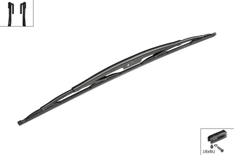 BOSCH 3397018191 Wiper Blade - Single, 900 mm - For Mercedes Man Citaro, Conecto Lion S City — Wipers
