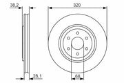 bosch front brake disk for np300 navara, high performance brake disk set, technical specifications of bosch brake disk BOSCH Front Brake Disk for NP300 Navara (D40) - High Performance for Car Owners & Mechanics | Set of 2 BOSCH Front Brake Disk for NP300 Navara - Quality Auto Parts bosch, brake-disk, np300-navara, car-parts, brake-system, auto-mechanics, vehicles, high-performance, ventilated-brake-disk, ai-generated