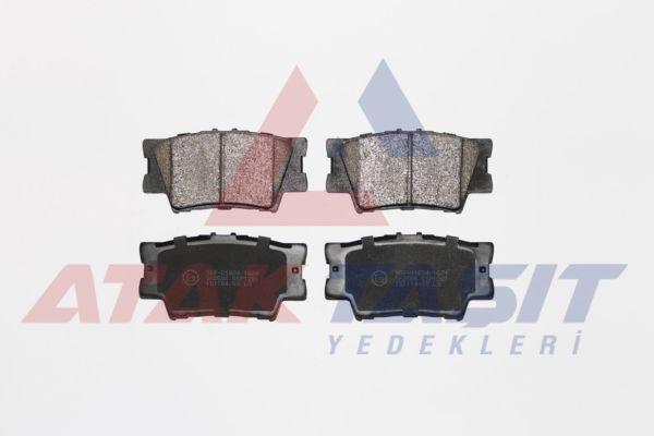 AP 05P1281 Brake Pad Rear Toyota Rav4 III (Aca3_, Ace_ and 3 more models — Brake Pads