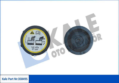 Kale 358495 Expansion Tank Cover (Ford: Focus Fiesta Mondeo Kuga Transit 06 -) 1.5 Bar — Hoses & Tanks