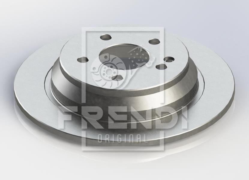 FRENDI 24310 Brake Disc Rear Mercedes Vito W639 — Brake Rotors & Drums