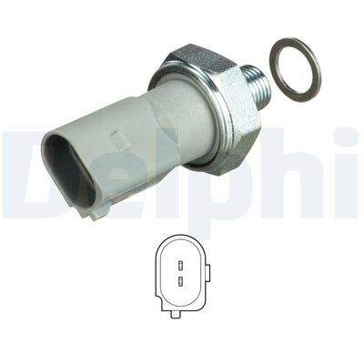 Delphi SW90060 Oil Pressure Switch - Compatible with Audi A4 A5 A6 A7 A8 Q5 Q7 — Switches & Relays