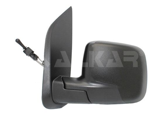 Alkar 9264351 Outer Rear View Mirror Left Mechanical Fiat Fiorino 2007-/ Citroen Nemo 2007-2016 / Peugeot Bipper 20 — Mirrors