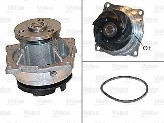 VALEO Water Pump - 506604 — Water Pump & Thermostat