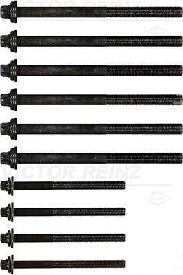 Victor Reinz 14-32254-01 - Cylinder Head Bolt Set for Ducato 2.3Mj 110-120Hp — Cylinder Head & Block