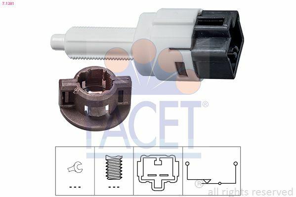 FACET 7.1281 Fiat Fullback Brake Switch - Enhance Your Performance — Switches & Relays