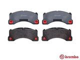 Brembo Front Brake Pad P65021 - 17mm Thick for Porsche Cayenne Macan Panamera — Brake Pads