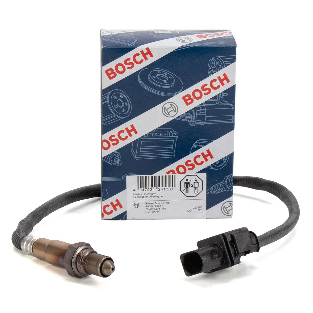 Bosch 0281004028 Lambda Sensor 11-1-Series (F20) 3-Series (F30-F80) 5-Series (F07-F10-F11) 7-Series (F01 — Oxygen & Air-Fuel