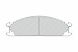 FERODO FVR641 Front Brake Pad - Disc Brake Solution for Nissan D22 Td25 and Urvan — Brake Pads