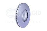 HELLA Pagid 8DD355110-001 - Premium Brake Disc for BMW E65, E66, E67 — Brake Rotors & Drums