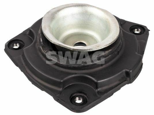 front right shock absorber mount for Clio Modus Micra, SWAG 60927456 technical specifications, installation guide for SWAG front right mount SWAG Front Right Shock Absorber Mount 60927456 for Clio, Modus, Micra | Premium Quality SWAG 60927456 Front Right Shock Absorber Mount shock-absorber-mount, clio-parts, modus-parts, micra-parts, front-axle, mechanics-tools, car-maintenance, suspension-parts, automotive-repair, ai-generated