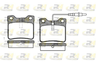 ROADHOUSE 2321.22 Brake Pad V Class 638 2 09 96-07 03 — Brake Pads