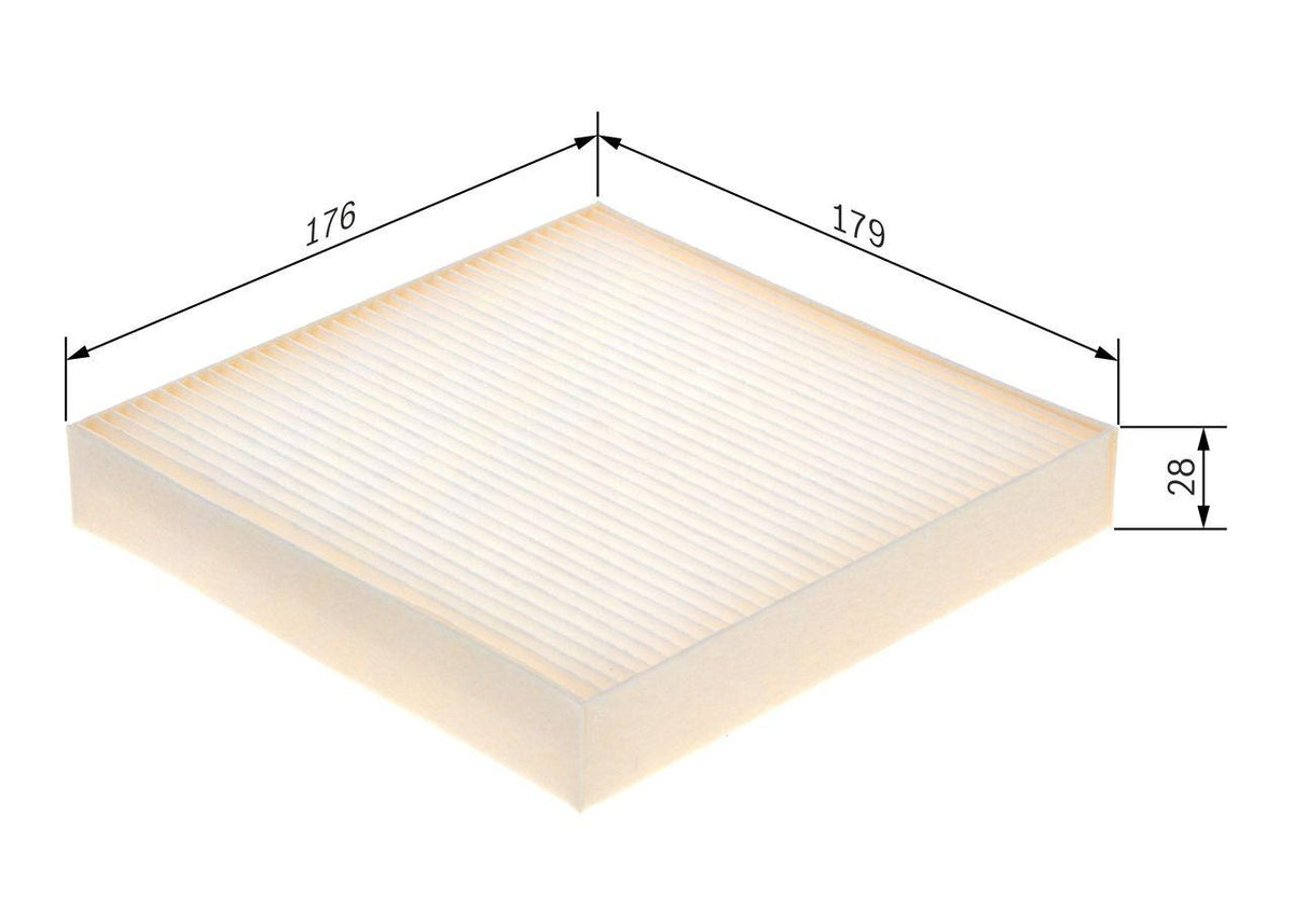 Bosch 1987435134 Cabin Air Filter Kia Picanto 2017->