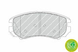 FERODO FDB1733 Front Brake Pad Set - Reliable Stopping Power — Brake Pads