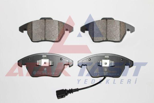 AP 05P866 Brake Pad Front with Connector VW Golf V 1.4 TSI 2003-2009 / Jetta IV 1.6 TDI 2011-/ Scirocco 1.4 TSI — Brake Pads