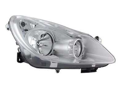 Depo Opel Corsa D Right Headlight - Compatible with 2007-2010 Models — Headlights