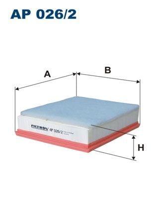 FILTRON AP026-2 Air Filter for F20-F21, F22-F23 & F30-F31 — Air & Cabin Filters