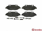 Brembo P50050 - Low-Met Front Brake Pads for Mercedes-Benz