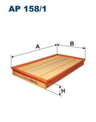 FILTRON AP158-1 Air Filter - Air Filter for 04-Vito — Air & Cabin Filters