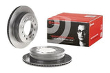 BREMBO UV Coated Rear Brake Disc - Compatible with Toyota Land Cruiser (2.7-4.0 D-4D) — Brake Rotors & Drums