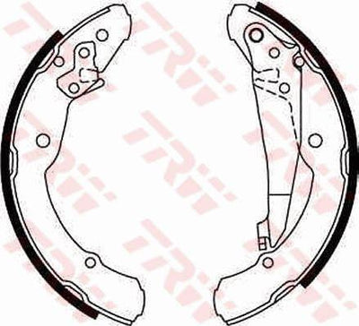 TRW GS8639 Rear Brake Pad Brake Shoe Octavia/Caddy II 96-03, Beetle and 3 more models — Brake Cables & Hardware