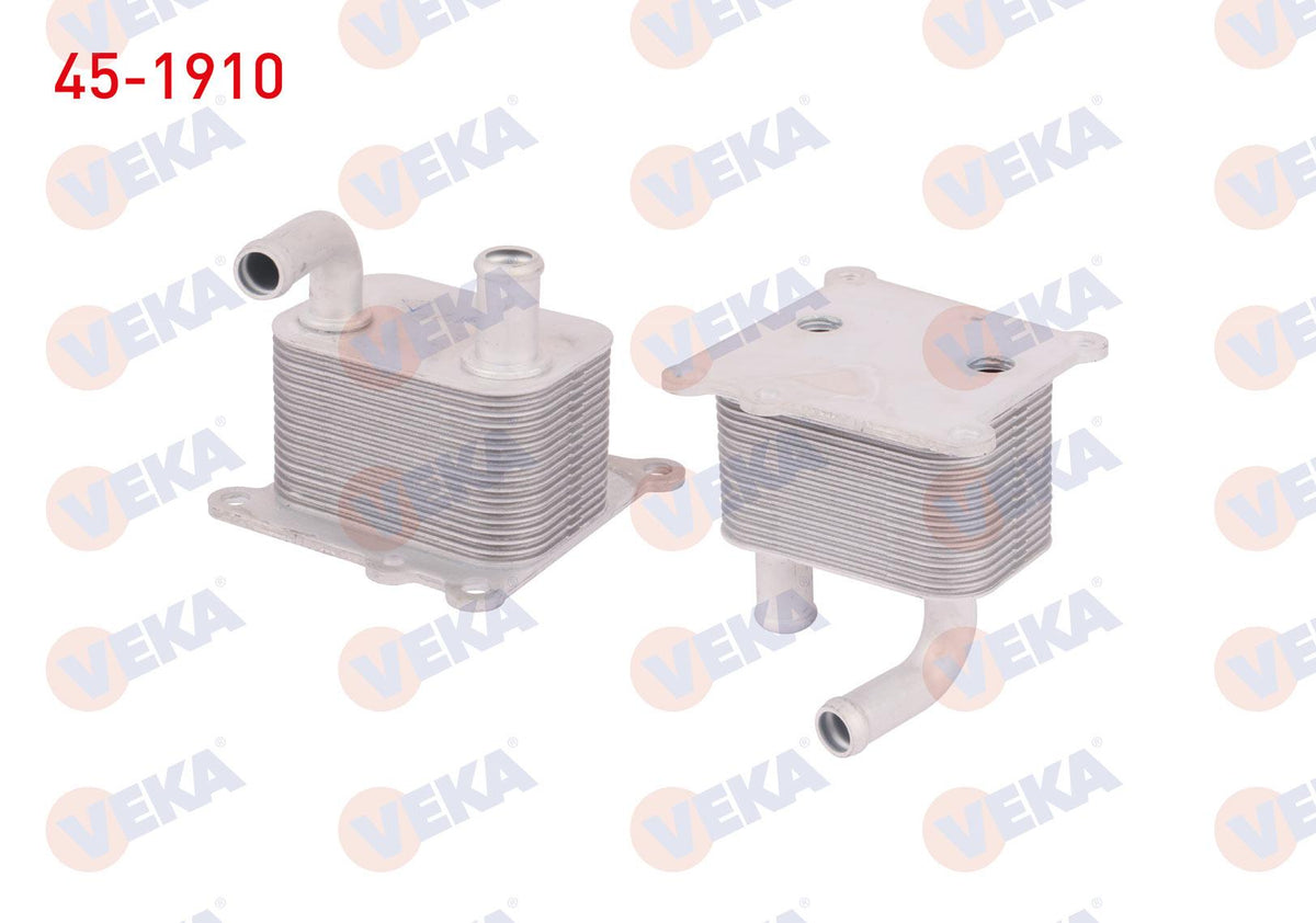 Veka 45-1910 Oil Cooler Single Ford Transit Connect-Transit (V347)-Mondeo IV 1.8 TDCi 110 Ps 2002-2014 / Focus I — Oil System