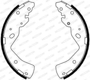 ferodo fsb4079 brake shoe set front view, ferodo fsb4079 brake shoe set side view FERODO FSB4079 Brake Shoe Set for Mazda B Series - Reliable Automotive Replacement | 3.29 kg FERODO FSB4079 Brake Shoe Set - Quality for Mazda B Series ferodo, brake-shoe-set, mazda-b-series, car-owners, mechanics, automotive-replacement-parts, braking-system, quality-parts, durable-brake-shoes, ai-generated