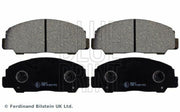 blueprint front brake pads for daihatsu ferzoza, technical specifications of brake pads, installation of brake pads on a car BLUEPRINT Front Brake Pads - Optimal Performance for Daihatsu Feroza | 128 mm x 53 mm BLUEPRINT Front Brake Pads for Daihatsu Feroza blueprint, brake-pads, daihatsu-feroza, auto-repair, car-parts, mechanics, front-brakes, braking-system, replacement-parts, ai-generated