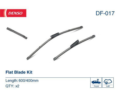 Denso DF-017 Wiper Set 600-400mm Clio III 60-40 301 C-Elysee B.M 12 — Wipers