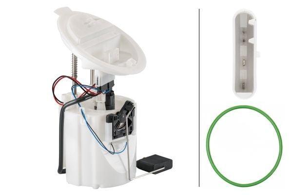 HELLA fuel pump unit compatible with Mercedes-Benz, Detailed view of HELLA fuel pump specifications HELLA Fuel Pump Unit (Right) - Compatible with Mercedes-Benz W204, S204, W212, S212, A207, C207 | 2007-2016 HELLA Fuel Pump Unit for Mercedes-Benz | 2007-2016 Models hella, fuel-pump, automotive-parts, mercedes-benz, car-repair, fuel-system, electric-fuel-pump, car-owners, automotive-technicians, ai-generated