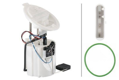HELLA Fuel Pump Unit (Right) - Compatible with Mercedes-Benz W204, S204 and 4 more models — Fuel Delivery
