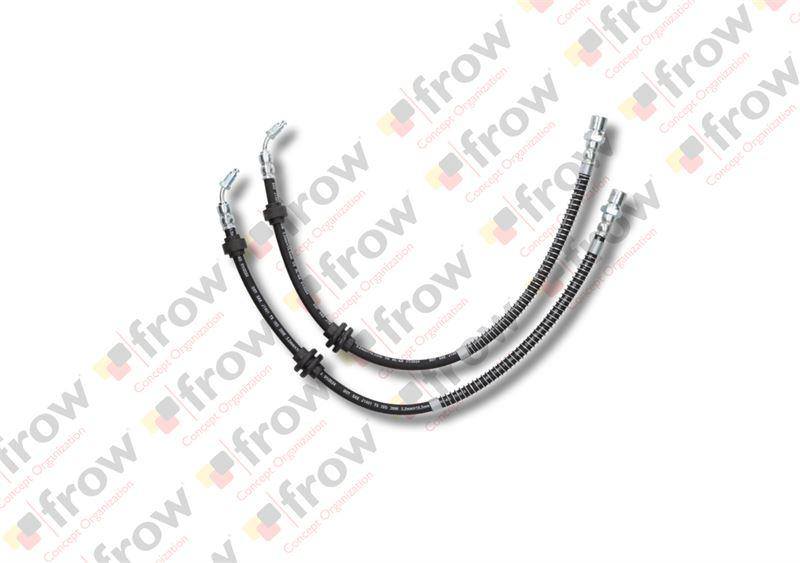 FROW FREN 4071112003 Brake Hose Rear 407 C5 III 04-| Set of 2 — Brake Hydraulics