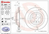 Brembo 09.A961.11 Brake Disc for 4 Matic Vehicles — Brake Rotors & Drums