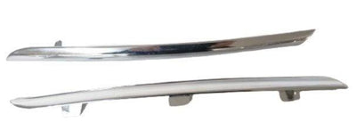 PLEKSAN Front Grill Trim - Nickel Finish - For Renault Clio 4 (2012-2018) — Bumpers & Grilles